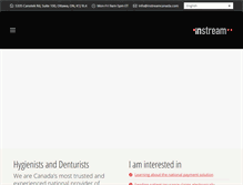Tablet Screenshot of instreamcanada.com